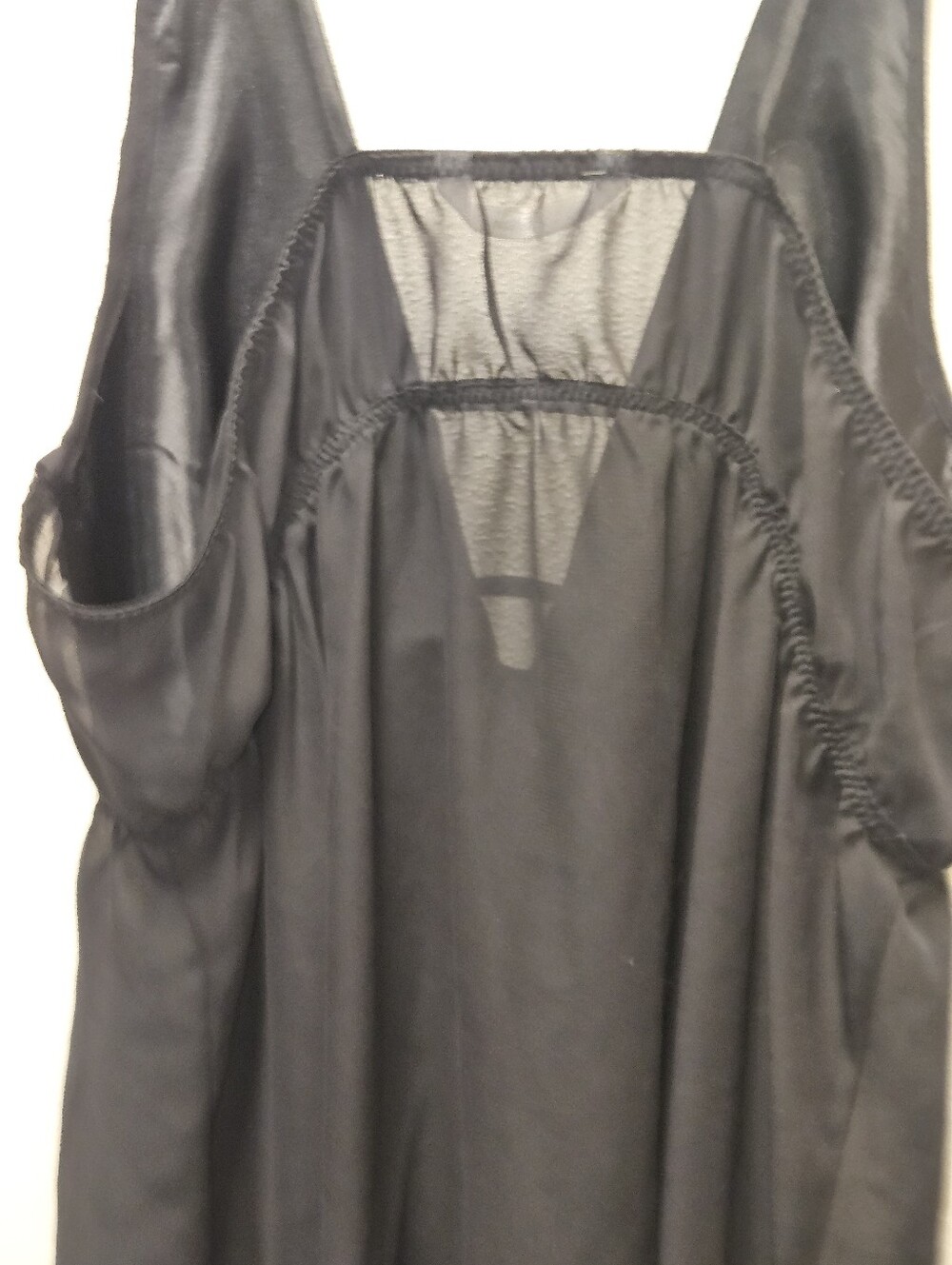 Flora Womans Black Chemise Size M - Picture 7 of 11